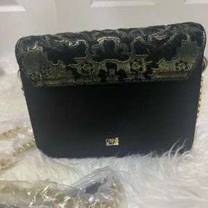 Original never used. Cavalli class - Calf Hair & Leather Mini Bag
